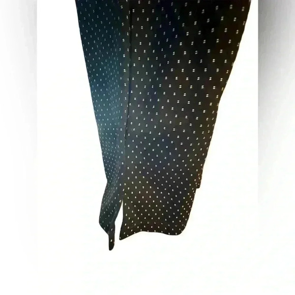 Size 2X Plus Size Pull-on pant in Black with White Polka dots - Picture 8 of 13